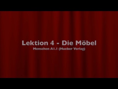Menschen A1.1 - Lektion 4 (Vokabeln)