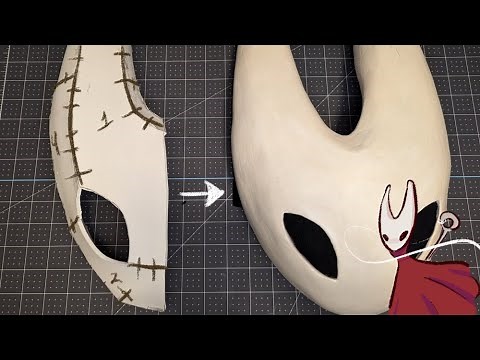 Pattern Making for Cosplay - Hornet Mask Pattern! (Hollow Knight)