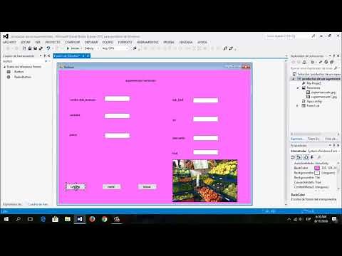 Aplicación Visual Basic para un supermercado