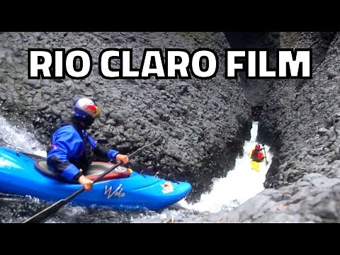 Extreme Whitewater Kayaking the Rio Claro with Aniol Serrasolses Gerd Serrasolses and Evan Garcia