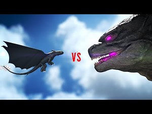 Godzilla vs Toothless: Who Wins?