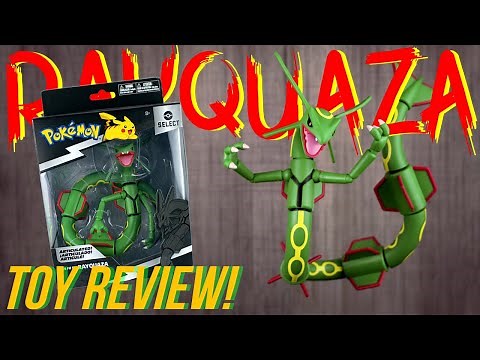 RAYQUAZA! Jazwares | SELECT Figure Review & Unboxing!