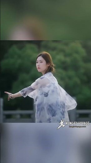 She’s Beautiful, but Her Tai Chi is Fierce! #taichi #martialarts#kungfu