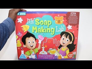 How To Make a Soap Experiment - My Soap Making Lab - Chatpat toy tv