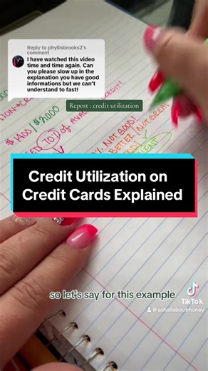 Remember to keep your credit utilization LOW! If your utilization is low on your credit cards, this will help to improve your credit score! #credit #score #tips #howto #creditcard #card