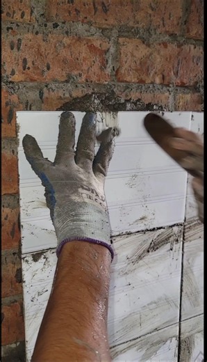 Installing white tiles in the bathroom greatly enhances the beauty of the bathroom.#tilesfitting