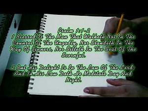 Daily Psalm 1:1-2