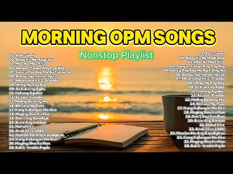 MORNING OPM SONG☀️ Mga Kantang Pang-kape (Classic OPM Love Songs)