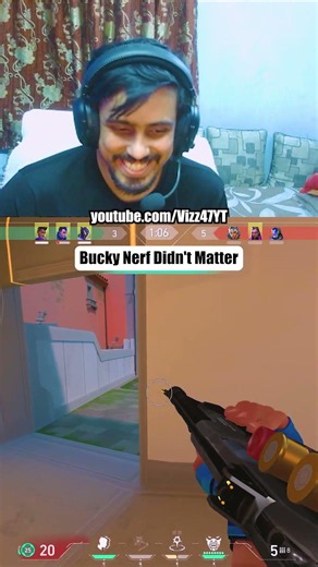 Bucky Nerf Didn't Matter #valorantclips #valorant #yoru