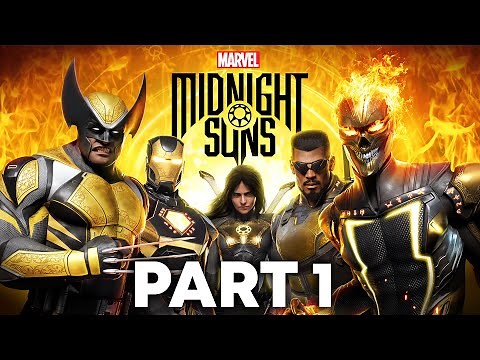 Marvel's Midnight Suns Gameplay Walkthrough 1 - NEW MARVEL HERO