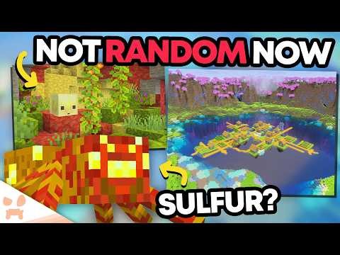 MINECRAFT SEEDS AREN'T UNIQUE ANYMORE... + SULFUR SPIDERS?!