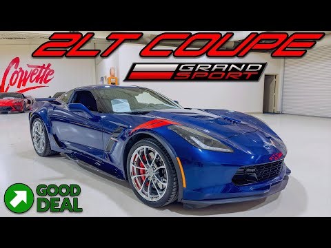 2017 Admiral Blue C7 Grand Sport Beauty at Corvette World!