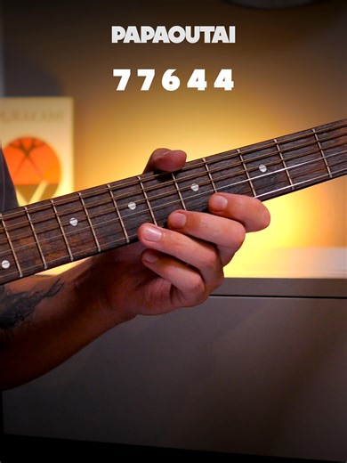 Easy Guitar Tabs for Papaoutai