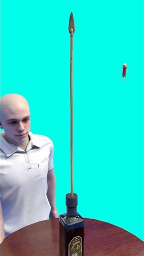 This man build arrow missile with fireworks