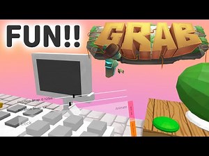 GRAB VR Review - Platformer feat. User-created Levels with AMAZING Parkour/Grapple Controls