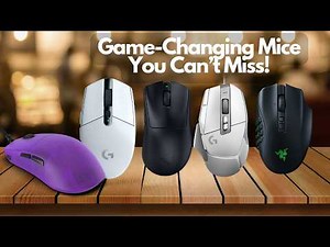 Best Gaming Mouse for 2025 – FPS, MMO, Wireless, and Budget Picks!