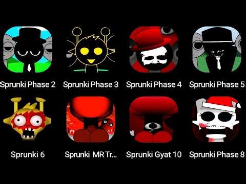 Sprunki Phase 2,Sprunki MR Tree 3, Phase 4 VS Phase 5 -10 in Incredibox Sprunki!