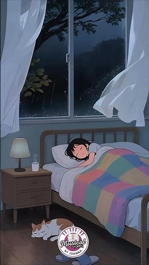 🌧️🌙 Rain Lullaby 🌧️🌙✨🛏️☔ #NightRain#relax #QuietNight#GentleRain #SleepStory#RestAndPeace