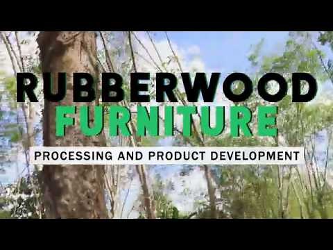 Rubberwood Processing and Product Development