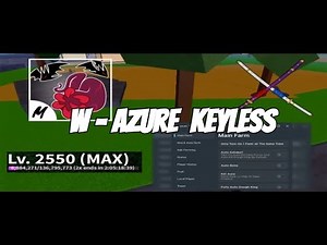 OP 🔥 BLOX FRUIT *KEYLESS* SCRIPT - Sanguine Art In 5 Minutes | (W-Azure Showcase)