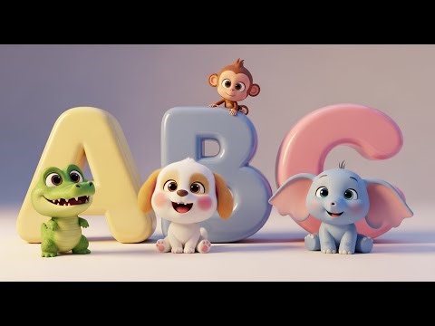 Learn ABCs with Fruits Veggies Animals | Fun and Easy Alphabet Learning for Toddlers