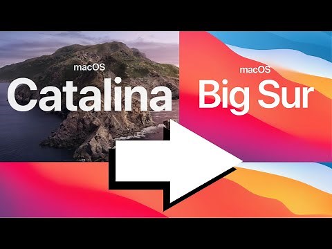 Must do before upgrading from macOS Catalina to macOS Big Sur