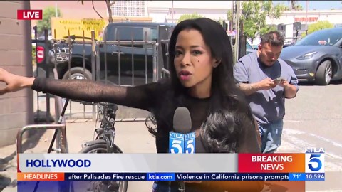 Video captures ICE agents tackling day laborers during Hollywood Home Depot raid