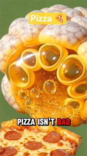 Eating Pizza? Watch This First | Inside the Human Body🍕#Pizza #HumanBody #3DMedicalAnimation #viral