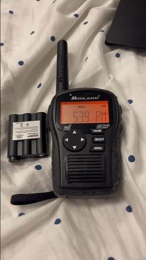 Midland HH54 Battery Change