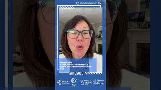 WITSA Features Frances West of FrancesWestCo #iwd2026 | WITSA