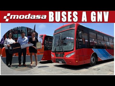 MODASA delivers 25 CNG buses to the company 'El Rápido'