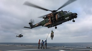 Troubled helicopter involved in horror crash