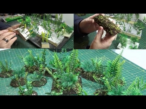 Let’s make some Jungle Terrain for Bolt Action using Plastic Plants