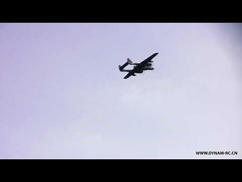 Dynam P-61 Black Widow RC Warbird Plane 1500mm