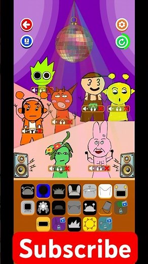 Sprunki Party Dance Night 🪩Funny Disco Moments #sprunki #brainrot #incredibox #sprunkigame #funny