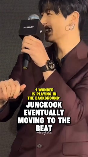 Jungkook’s mini dance for “I wonder” 🥹 so cute!!