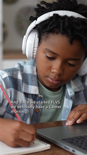 Aisha Khan, parent of an FLVS Full Time Public School 12th grader, found that switching from a traditional brick-and-mortar school to FLVS Full Time offered her family a much less stressful morning routine. 🏡💻 The transition also helped her children become more confident and independent, and created a safer and more welcoming learning environment. 💪📚 Curious about the benefits of enrolling your child in FLVS Full Time Public Schools? Learn more about the benefits of this online learning expe