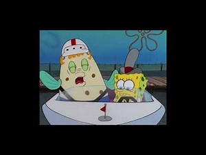 Patrick helps Spongebob pass the boating test S1Ep9