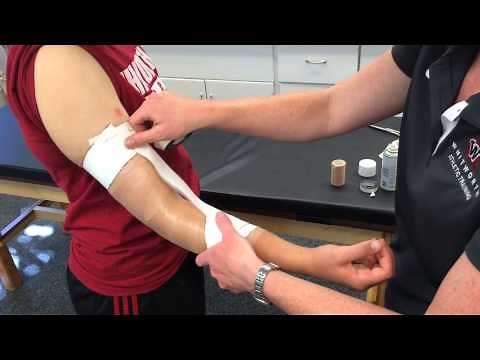 Whitworth Athletic Training - Elbow Hyperextension Taping