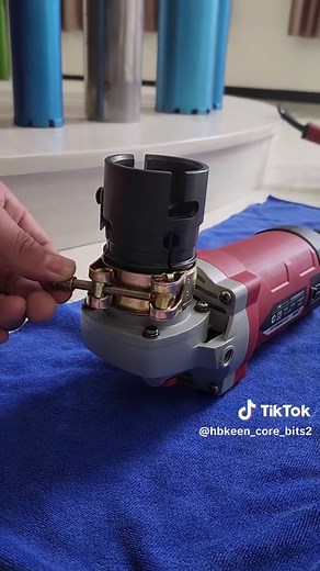 Diamond Core Bit # coring#drilling# HBKEENTOOS #领肖工具#New perforating machine