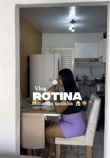 Minha rotina morando sozinha! #fy #morandosozinha #organizacao #rotina | rotina