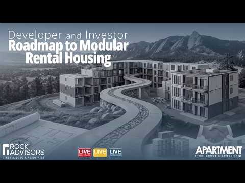Developer and Investor Roadmap to Modular Rental Housing - Webinar