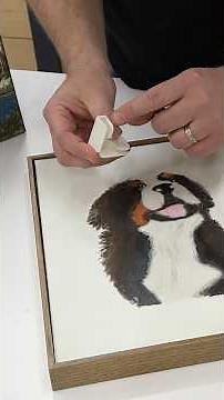 This 3D printed trick perfectly centers every canvas #diy #3dprinting