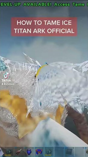 HOW TO TAME ICE TITAN | ARK Small Tribes PvP
