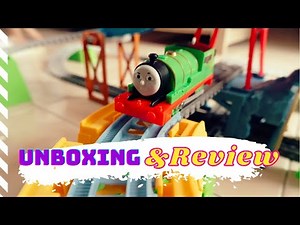 Thomas & Friends Trackmaster PERCY 6 in 1 Builder Set - UNBOXING & REVIEW