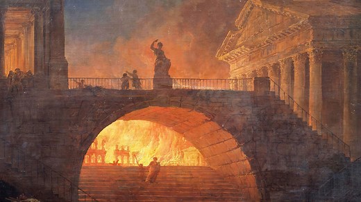 法国画家Hubert Robert精选高清油画作品集