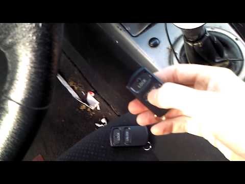 Tutorial: Programming remote or remotes to 2005 Mitsubishi Lancer OZ Rally