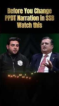 Before You Change Your PPDT Narration in SSB Watch This | SSB Interview #SSB #Shorts #IndianArmy #PW