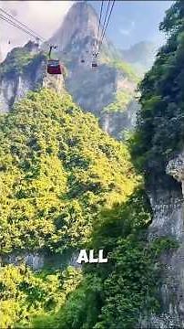 Why This 7,4KM Cable Car Is a Modern Engineering Miracle, China Travel