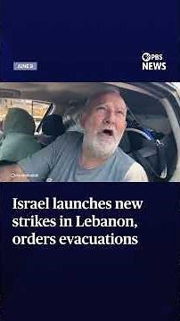 Israel launches new strikes in Lebanon, orders evacuations